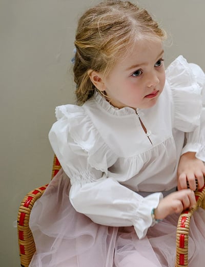 15507花邊造型上衣(兩色)10