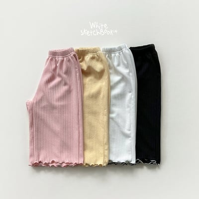 030925直紋捲邊褲(四色)3