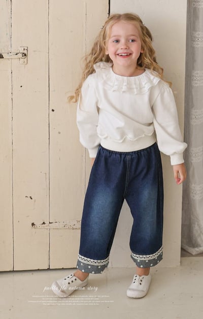 15503雕花領上衣(兩色)8