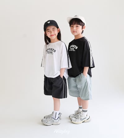 050940側邊雙線短褲(兩色)7