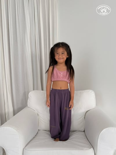 041620親子英文束口褲(三色)3