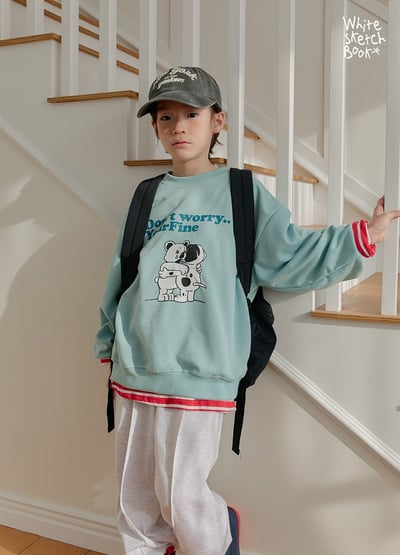 42912抱抱熊上衣(兩色)9