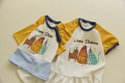 042329動物上衣連身裙B3