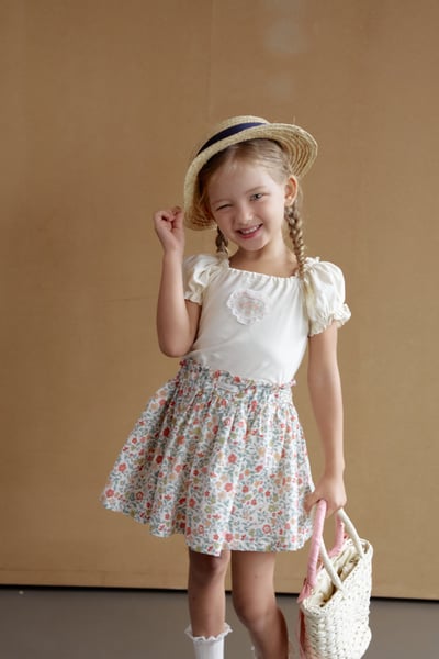 032703蕾絲花樣上衣(兩色)5