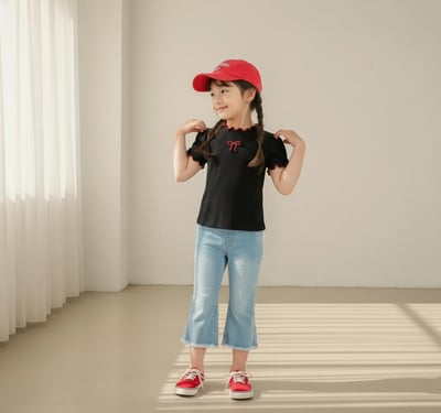 042311捲邊蝴蝶結上衣(四色)13