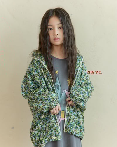 041509立領花外套(兩色)11