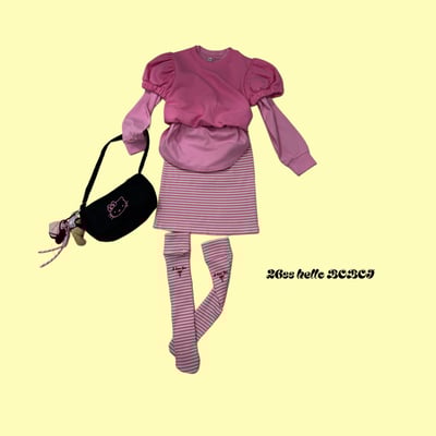 53001條紋襪(兩色)2