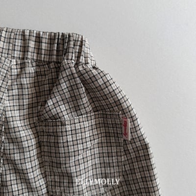 040763格子短褲(三色)7