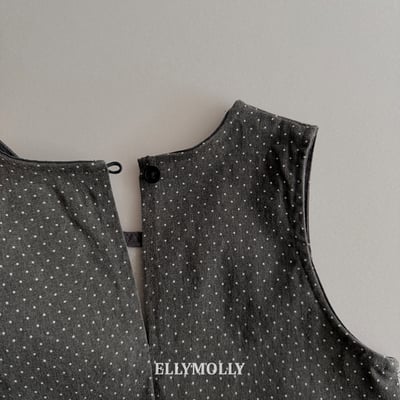 040776格子點點背心裙(兩色)8