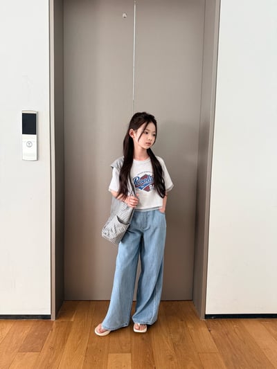 042152淺藍寬鬆牛仔褲3