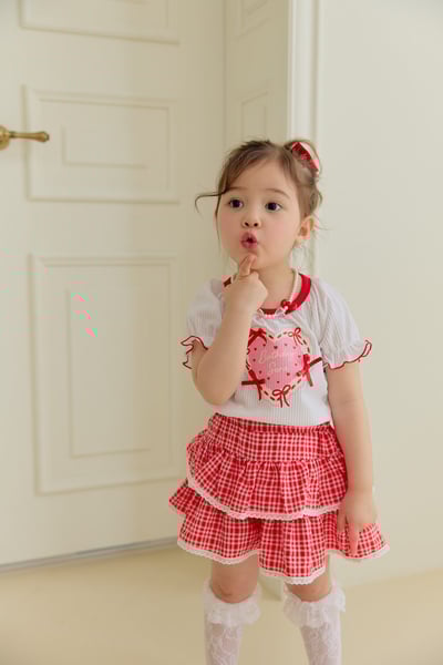 041423格子蛋糕褲裙(兩色)10