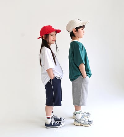 050923側邊線條綁帶短褲(兩色)7