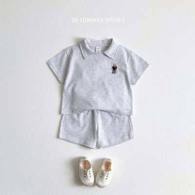 050108翻領小熊套裝(四色)2