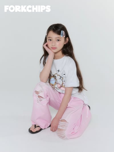 042061格子點點髮夾(五色)4