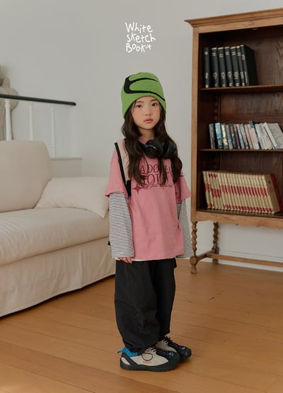 42911英文假兩件上衣(兩色)7