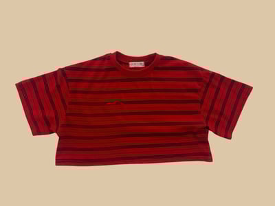 041036條紋短上衣(兩色)2