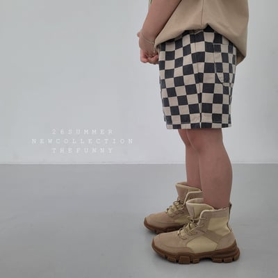 042424格子短褲(兩色)6