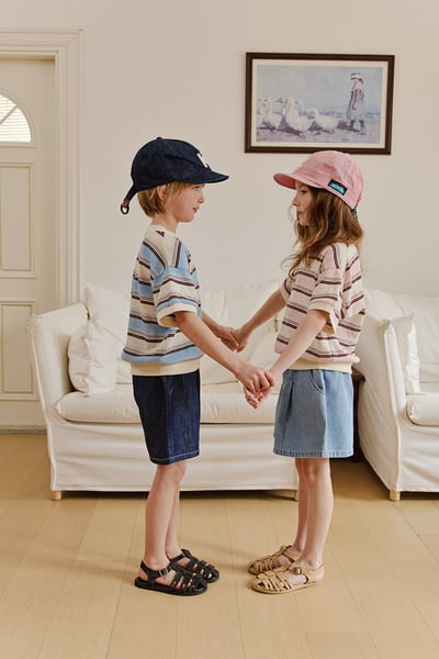 041127翻領條紋上衣(兩色)4