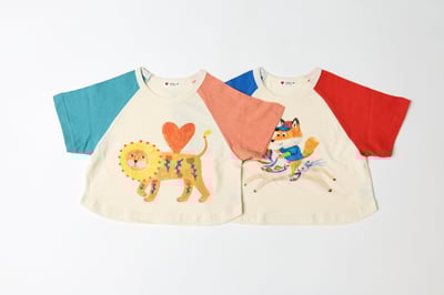 040805狐狸獅子上衣(兩色)1