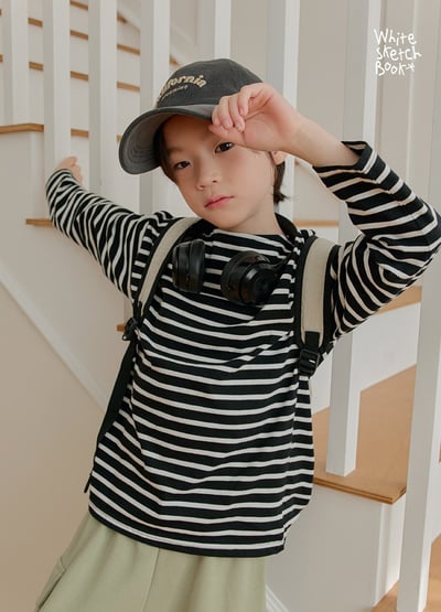 42936彩色條紋上衣(十四色)6