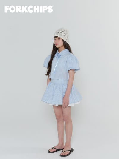 042008翻領泡泡袖上衣(兩色)13