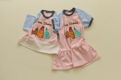 042328動物上衣連身裙A2