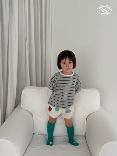 041614圖樣短褲(兩色)9