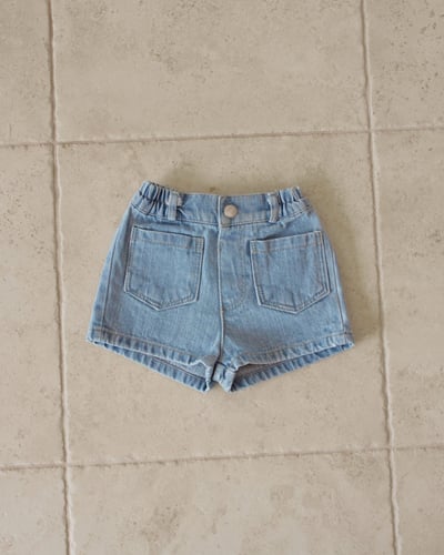 032728口袋牛仔短褲1
