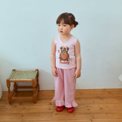 031735點點荷葉褲(兩色)5