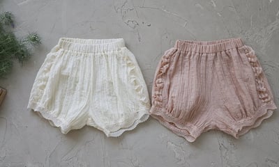 032316浪漫泡泡短褲(兩色)3