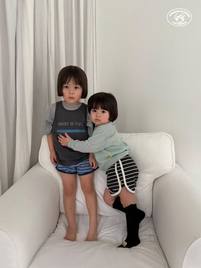 041622條紋短褲(兩色)4