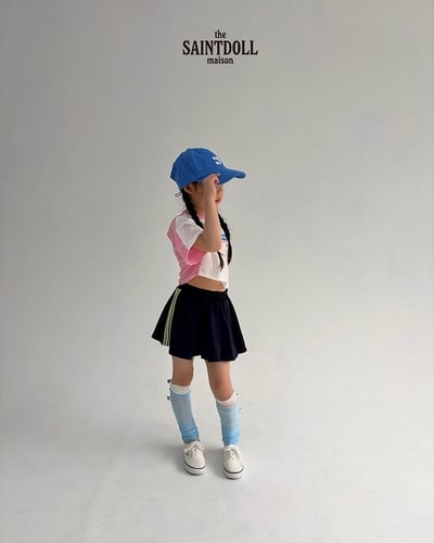 042604藍色線條褲裙7