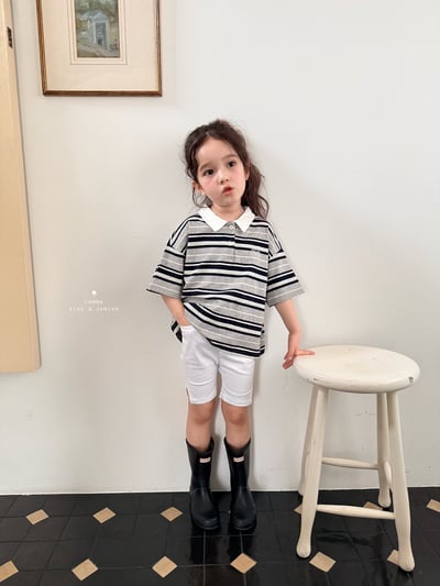 042110翻領條紋上衣(兩色)7