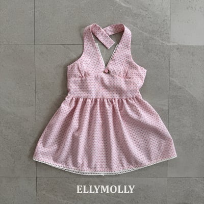 040740玫瑰點點連身裙(兩色)4