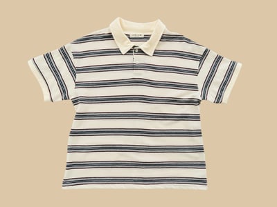 041033翻領條紋上衣(兩色)2