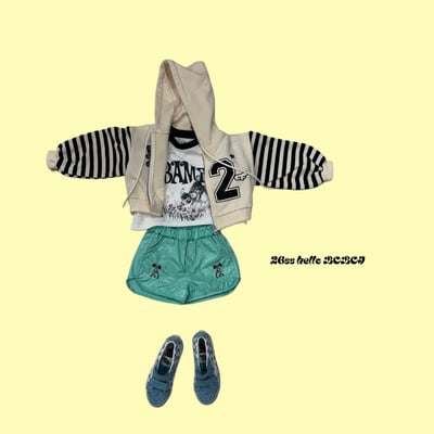 53008時尚蝴蝶結短褲(兩色)6