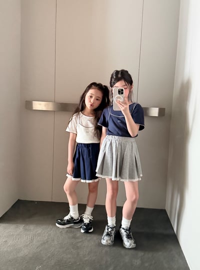 042107造型百褶裙(兩色)3