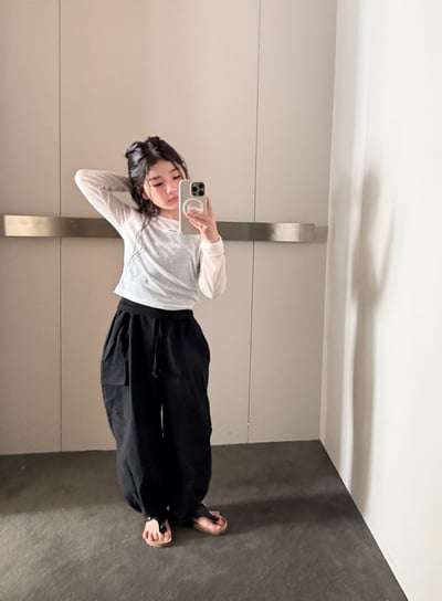 042165口袋褲(兩色)8