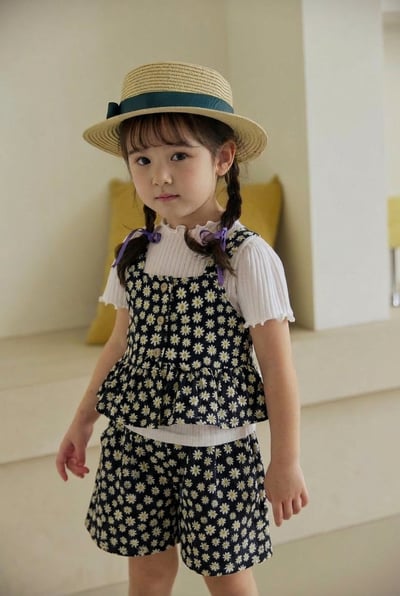 042337親子花短褲(五色)12