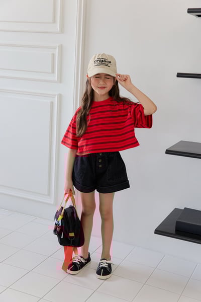 041036條紋短上衣(兩色)13