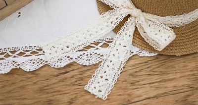 032346花樣綁帶帽(兩色)5