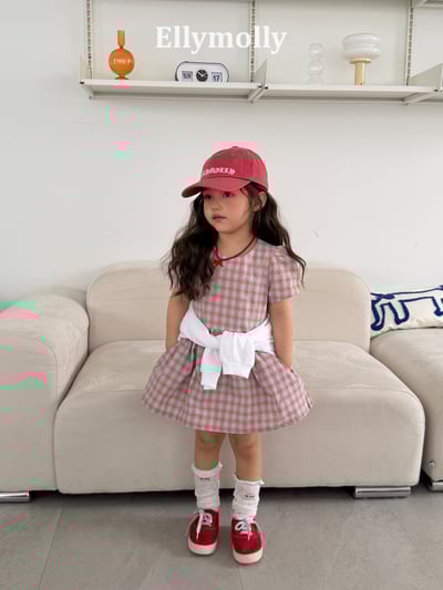 040741格子連身裙(兩色)14