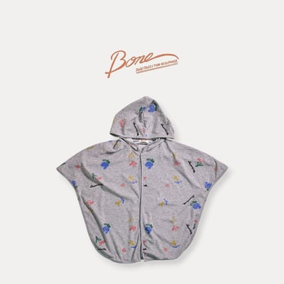 041759花連帽浴袍(兩色)1