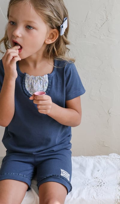 032360蕾絲標籤短褲(三色)7