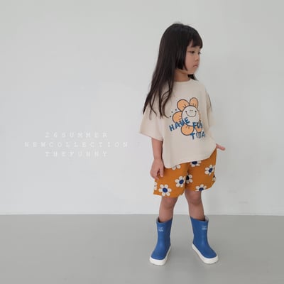 042432花朵短褲(兩色)4