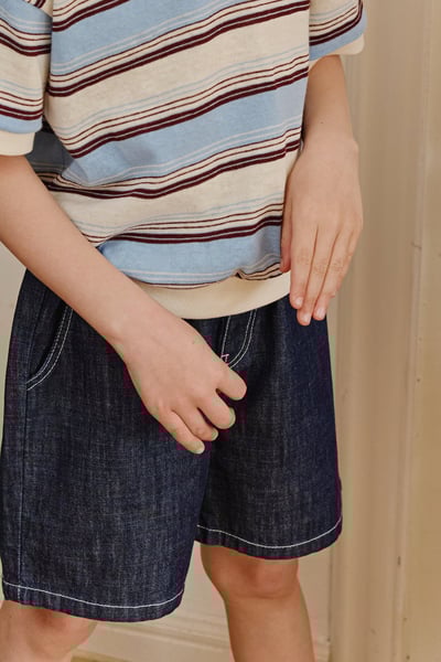 041103深藍牛仔短褲4