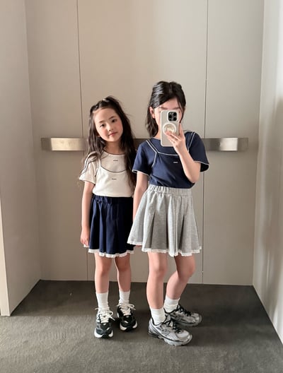 042107造型百褶裙(兩色)5