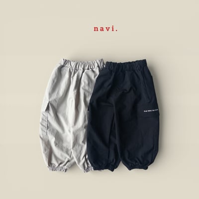 30026英文束口褲(兩色)1