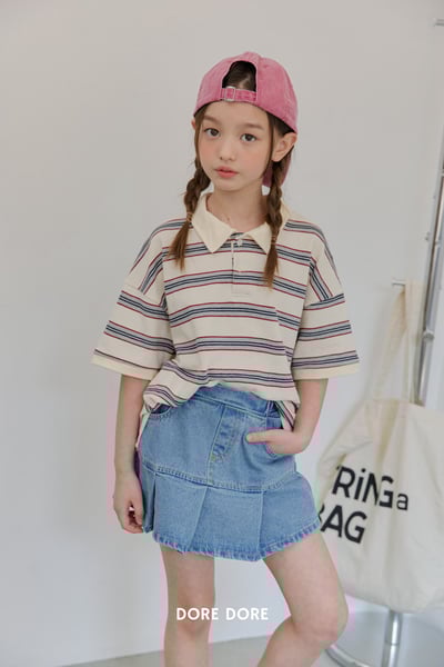 041033翻領條紋上衣(兩色)6