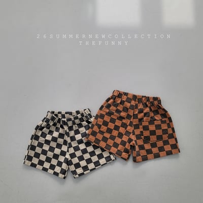 042424格子短褲(兩色)1